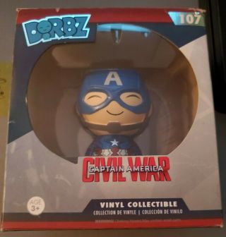 Funko Dorbz Marvel Captain America Civil War 107 3 " Vinyl Collectable