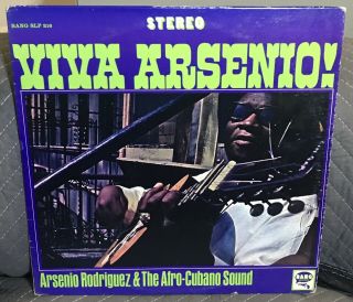 Arsenio Rodriguez & The Afro Cuban Sound Viva Arsenio Bang Us Og Lp