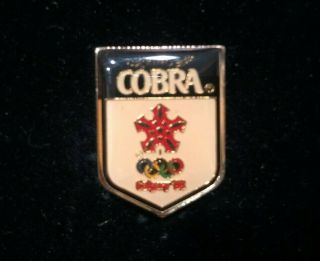 1988 Calgary Winter Olympic Games King Cobra Beer Pin
