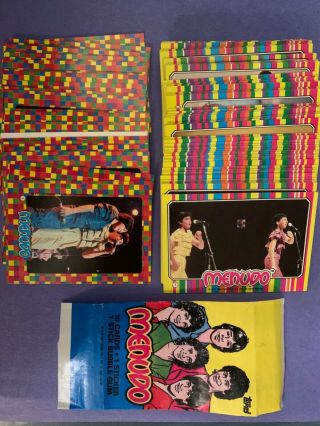 1983 Topps Menudo Complete Card & Sticker Set (66/22) W/wrapper