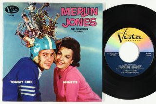 Teen 45 - Annette - Merlin Jones - Buena Vista - Vg,  Mp3