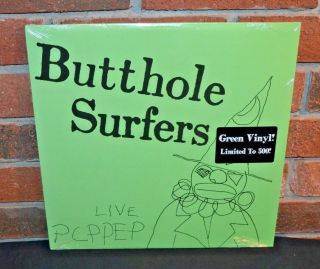 Butthole Surfers - Live Pcppep,  Limited/500 Green Vinyl Ep &