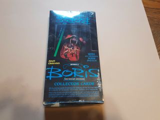 1992 Boris Series Ii Collector Cards Full Box 36 Packs Package