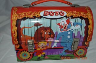 Hallmark School Days Bozo The Clown Circus Tin Lunch Box Limited Edition