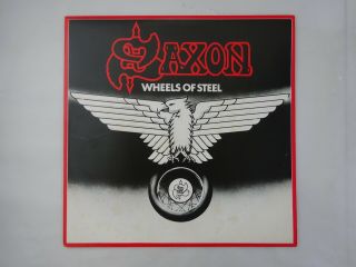 Saxon Wheels Of Steel Carrere Ps - 165 Japan Japan Promo Only Vinyl Lp