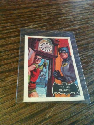 1966 Batman A&bc Black Bat 39 To The Batcave Dc Comics Silver Age Robin Riddler