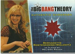 Cryptozoic The Big Bang Theory Season 5 Wardrobe Costume M13 Bernadette Shirt