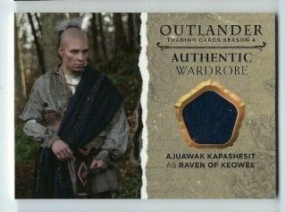 Cryptozoic Outlander Season 4 Costume Card M18 Raven Of Keowee