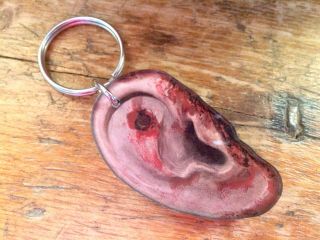 The Walking Dead Survival Instinct Ear Double Sided Keychain Activision
