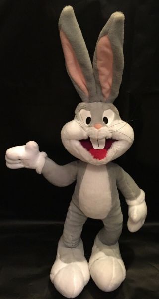 Bugs Bunny Plush 1994 22” Looney Tunes Stuffed Toy Rabbit Warner Brothers