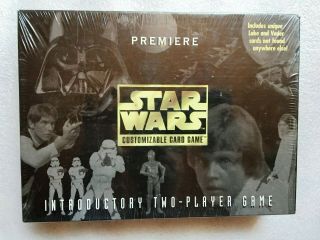 Star Wars Premiere Customizable Card Game Introductory Two Player 1995