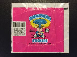 Topps 1985 1st Series Garbage Pail Kids Wax Pack (wrapper Only)