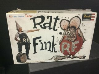 Ed " Big Daddy " Roth 1999 Revell Rat Fink Model Kit