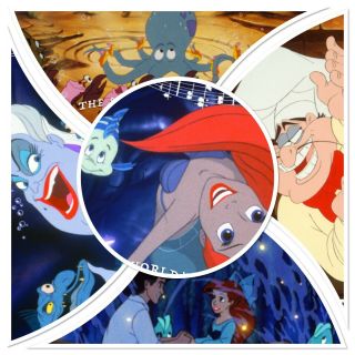 Disney Collect Topps Digital The Little Mermaid - Songs Of Die - Cuts W/award