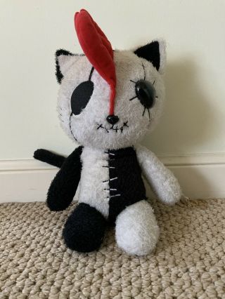 Taito: Hangry And Angry 18 " Gothic Punk Cat Plush H.  Naoto Japan