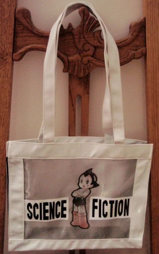 Mighty Atom Astro Boy Vintage Vinyl Bag W/ Lenticular Design Manga Anime