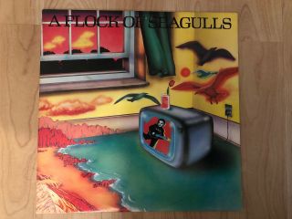 A Flock Of Seagulls - S/t 1982 Jive ‎va 33003 Jacket Vg,  Vinyl Nm I Ran