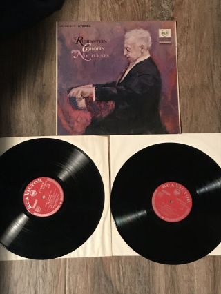 Rubenstein Chopin The Nocturnes Rca Red Seal Vinyl Record