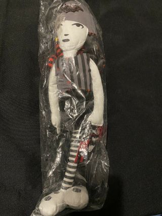 Emily The Strange Plush Stuffed Doll Dark Horse Deluxe Nip Nwt