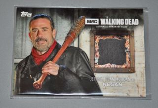 2017 Topps The Walking Dead Season 6 Negan Screen Worn Pants Relic Card
