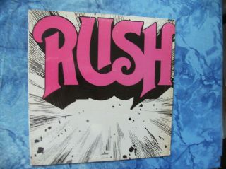 RUSH - S/T Self Titled LP in SHRINK MERCURY RECORDS 2