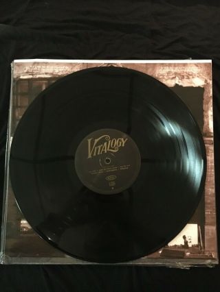 Pearl Jam Vitalogy 1994 Pressing/Original Shrink Wrap 3