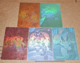 1992 Marvel Universe Series Iii Hologram Complete 5 Card Set H1 - H5 Impel