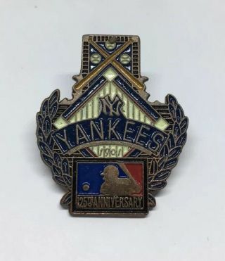 Yankees Mlb Major League Baseball Limited 1994 10 Pin Lapel 125th Anniversary