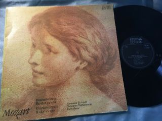 Eterna Schmidt Annerose Mozart Piano Concertos K.  449/ K.  450 Ed1 Stereo Bs 1976