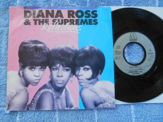 Diana Ross & The Supremes - Reflections - Eu Picture Sleeve Ps 7 "