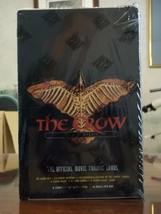 The Crow - City Of Angels Official Movie Trading Cards,  36 Pack Box,