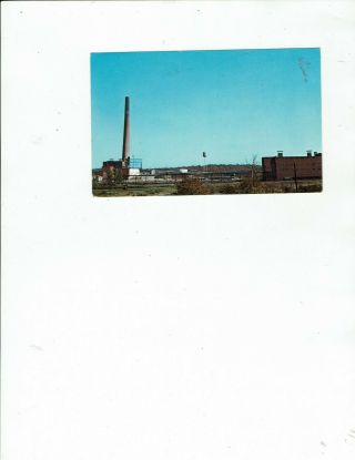 Sudbury,  Ontario Vintage Postcard,  The International Nickel Co. ,  Iron Ore Plant