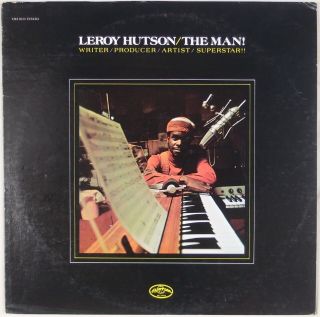 Leroy Hutson: The Man Us Curtom Og ’74 Soul Funk Vinyl Lp