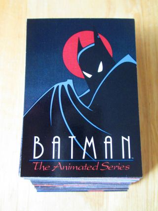 Batman The Animated Series Trading Cards Series 1 Topps 1993