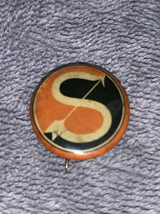 1900s S Logo Swift Meat Packing Co Food Advertising Pin Pinback Button (a2)