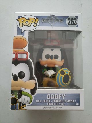 Funko Pop Kingdom Hearts Goofy 263 Vinyl Figure