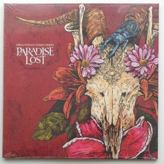 Paradise Lost Draconian Times Mmxi Red Vinyl 2lp Gatefold (54)