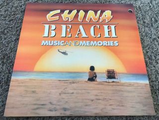 1990 China Beach Tv Show Soundtrack Lp - Music And Memories,  Vg,  /nm