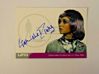 Unstoppable Cards Ufo Autograph Card Gabrielle Drake Gb1 (blu)
