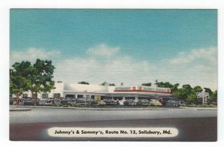 Salisbury,  Md,  Vintage Postcard View Of Johnny 