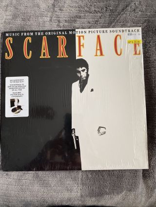 Scarface Soundtrack Picture Disc Vinyl Lp Giorgio Moroder Debbie Harry