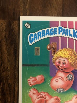 First Series Garbage Pail Kids ART APART 6a 1985 OS1 Glossy (4) 2