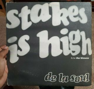 De La Soul Stakes Is High Vinyl B/w The Bizness Dilla Hip Hop