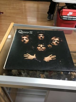 Queen 2 Two Second Album 1974 Elektra Freddy Mercury Brian May Lp Vinyl Record