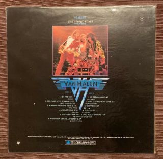 Van Halen The Atomic Punks Rock LP 1992 Korean Press 2