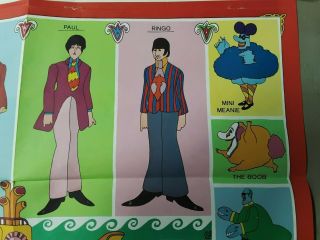 Beatles Sergeant Pepper ' s Lonely Hearts Club Band,  Yellow Submarine,  Poster. 3