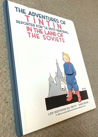 Tintin In The Land Of The Soviets 1989 1st Edition Sundancer Hb Book Herge Eo