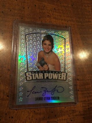 Jamie Lynn Sigler 2015 Star Power Autograph