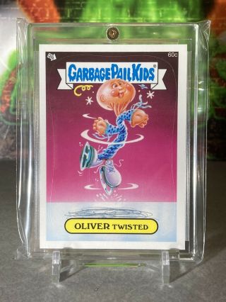 2014 Topps Garbage Pail Kids Series 1 Oliver Twisted Card 60c Rare C Variant