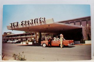 Nevada Nv Las Vegas Frontier Hotel Postcard Old Vintage Card View Standard Post